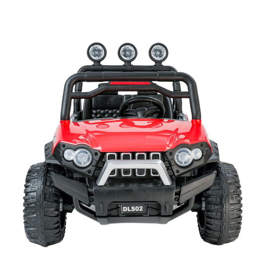 Electric Ride on for Kids | Battery Car For 1 to 7 Year Kids | Car For Kids with Swing Option, Music System, Spring Suspension and Remote Control- Red