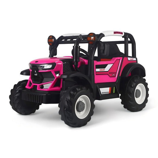 Electric Ride on for Kids | Battery Car For 1 to 7 Year Kids | Car For Kids with Swing Option, Music System, Spring Suspension and Remote Control- Pink
