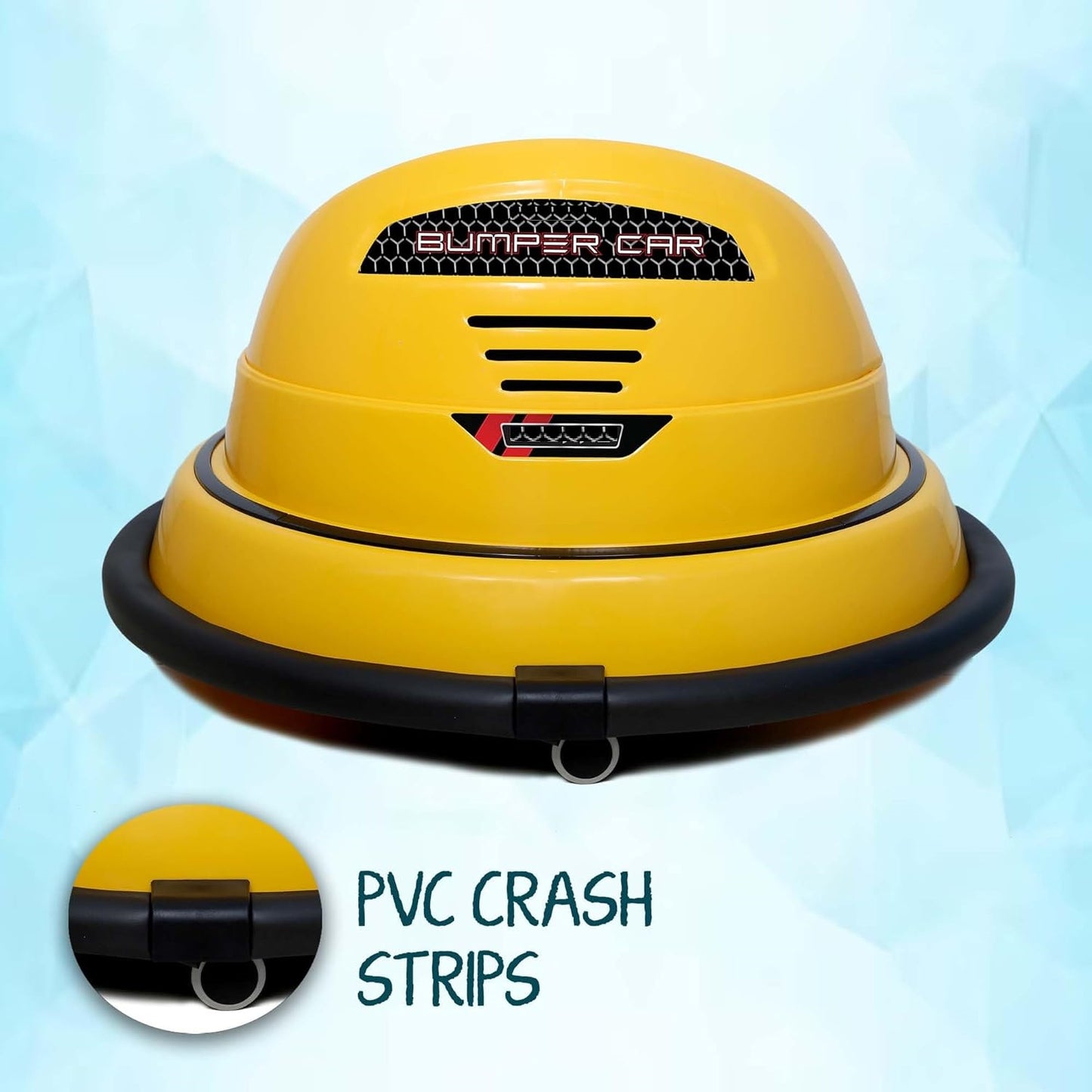 Battery Bumping Car for Kids | Battery Car for Child | Car for 2 to 4 Years Boy Girl - Yellow