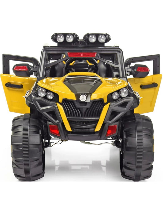 12V Battery Operated 4x4 Jeep for Kids | Big Ride-On Car with Remote & Suspension
