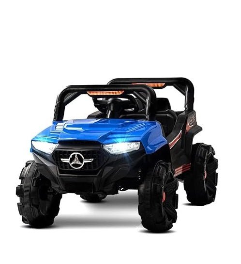 Letzride 1099 Sport Jeep | Car 12V Rechargeable Battery Operated Ride on Jeep for Kids | 2 to 4 Years Boys & Girls - Blue