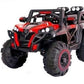 Ayaan Toys 4x4 Stylish HT2188 Jeep for Heavy Duty, Maximum Weight Capacity 50kg, 5 Motors. 12v -Large Size- RED For 2yr - 8 Year