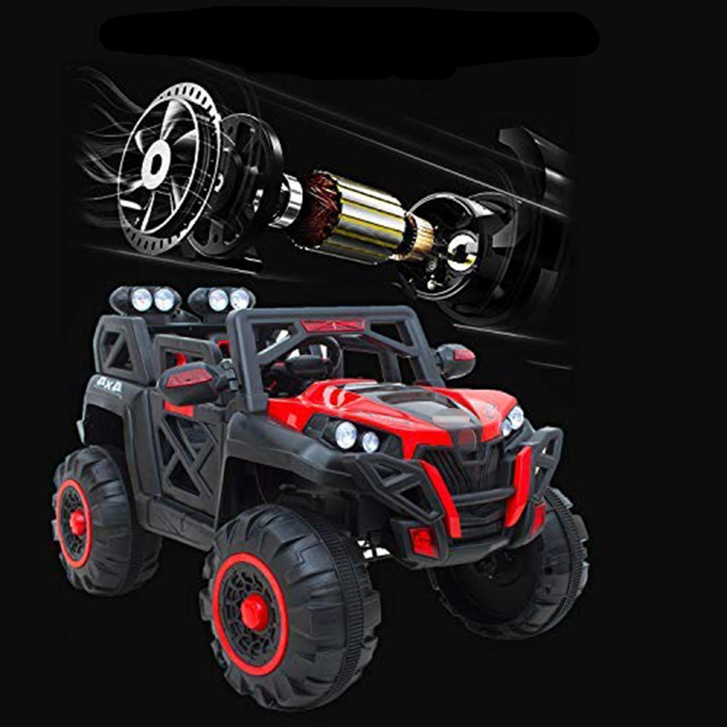 Battery Operated Ride-On Car for Kids – Model 2188 | Electric Car with Remote, Music & Lights