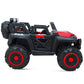 Ayaan Toys 4x4 Stylish HT2188 Jeep for Heavy Duty, Maximum Weight Capacity 50kg, 5 Motors. 12v -Large Size- RED For 2yr - 8 Year