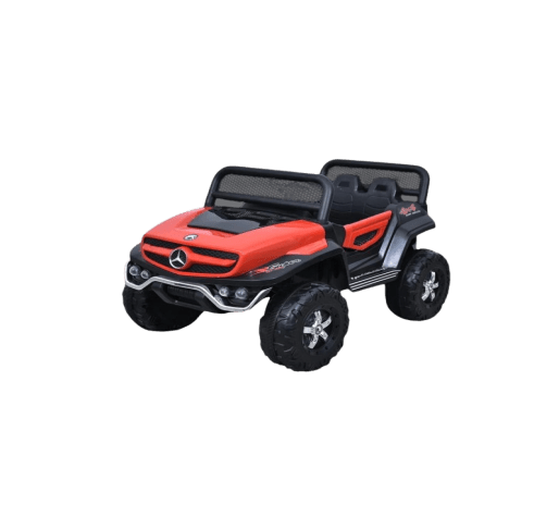 Battery Operated Ride on Jeep for Kids with Music, Lights and Swing- Electric Remote Control Ride on Jeep for Children to Drive of Age 1 to 6 Years-Red