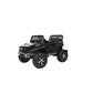 Battery Operated Ride on Jeep for Kids with Music, Lights and Swing- Electric Remote Control Ride on Jeep for Children to Drive of Age 1 to 6 Years- Black