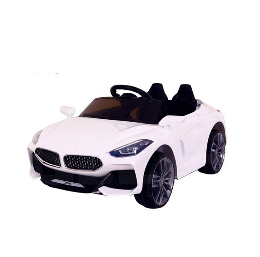 Ayaan Toys Fiesta Z4 12V Battery Operated Ride On Car (White) 1 to 4 Year