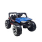 Battery Operated Jeep for Kids  KV695 Big Wheeler- The Electric Ride on Car with 2x6v Batteries, Music System Swing and Remote Jeep for 2 to 4 Years Children to Drive (Blue)