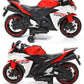 Battery Operated Bike For Kids| R3 Mountain Battery Operated Ride On Motor Bike for Kids, 2 to 7 Years, Red & White