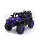 Battery Operated Jeep for Kids  KV695 Big Wheeler |- The Electric Ride on Car with 2x6v Batteries, Music System Swing and Remote Jeep for 2 to 4 Years Children to Drive (Blue)