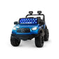 Letzride Kids Battery Operated Jeep for Kids, Ride on Toy Kids Car with Windshield Light & Music | Kids Big Electric Car Jeep | Rechargeable Battery Car for Kids to Drive 3 to 6 Years-Blue