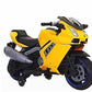 Battery Operated Electric Sports Ride on Battery Bike for 1 to 6 Years Kids/Boys/Girls with 12V Battery Operated/Music System/Working Lights/Training Wheels-Yellow