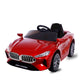 Letzride Kids Rechargeable Battery Operated Ride on Car with Swing. Music, Lights and Bluetooth Remote- The Sports Look Electric Car for Kids of Age 1 to 6 Years (Metallic Red)