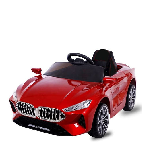 Letzride Kids Rechargeable Battery Operated Ride on Car with Swing. Music, Lights and Bluetooth Remote- The Sports Look Electric Car for Kids of Age 1 to 6 Years (Metallic Red)