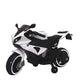 Letzride Kid's Blue R1 Ride-on Battery Bike, (1 to 2.5 Years) -White