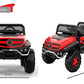 Battery Operated Ride on Jeep for Kids with Music, Lights and Swing- Electric Remote Control Ride on Jeep for Children to Drive of Age 1 to 6 Years-Red