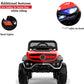Battery Operated Ride on Jeep for Kids with Music, Lights and Swing- Electric Remote Control Ride on Jeep for Children to Drive of Age 1 to 6 Years-Red