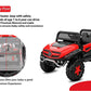 Battery Operated Ride on Jeep for Kids with Music, Lights and Swing- Electric Remote Control Ride on Jeep for Children to Drive of Age 1 to 6 Years-Red