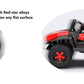 Battery Operated Ride on Jeep for Kids with Music, Lights and Swing- Electric Remote Control Ride on Jeep for Children to Drive of Age 1 to 6 Years-Red