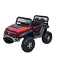 Battery Operated Ride on Jeep for Kids with Music, Lights and Swing- Electric Remote Control Ride on Jeep for Children to Drive of Age 1 to 6 Years-Matelic Red