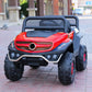 Battery Operated Ride on Jeep for Kids with Music, Lights and Swing- Electric Remote Control Ride on Jeep for Children to Drive of Age 1 to 6 Years-Red