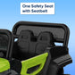 Battery Operated Ride on Jeep for Kids with Music, Lights and Swing- Electric Remote Control Ride on Jeep for Children to Drive of Age 1 to 6 Years-Green