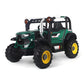 Battery Car for Kids Electric Ride-On Tractor Featuring Dual Control, Age 2-8-Green