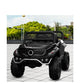 Battery Operated Ride on Jeep for Kids with Music, Lights and Swing- Electric Remote Control Ride on Jeep for Children to Drive of Age 1 to 6 Years- Black