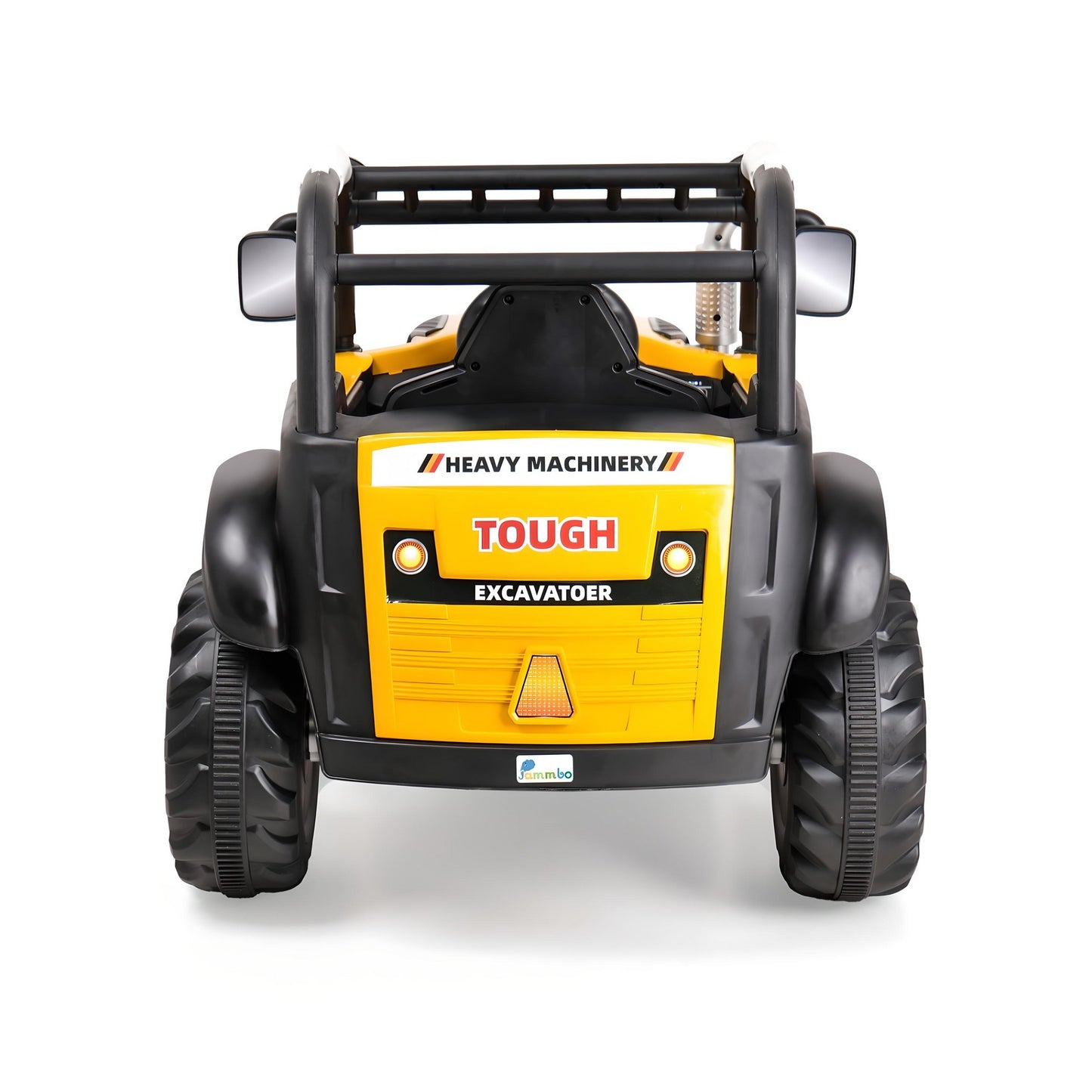 Battery Car for kids | Electric Ride-On Tractor Featuring Dual Control, Aged 2-9-Yellow
