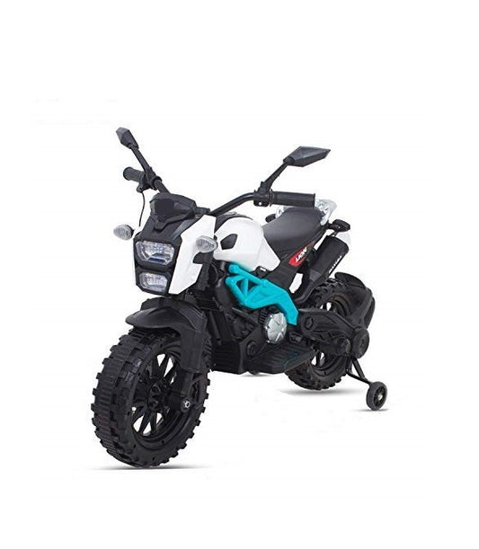 Letzride Adventure Battery Operated Bike (White) For 1 to 4 Year Kids