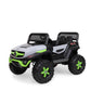 Battery Operated Ride on Jeep for Kids with Music, Lights and Swing- Electric Remote Control Ride on Jeep for Children to Drive of Age 1 to 6 Years-Multi White