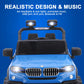 Letzride Electric Ride On MERC Jeep for Kids with Remote Control, Music Light 1-6 Yrs Jeep Battery Operated Ride On (Blue)