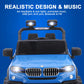 Electric Ride On MERC Jeep for Kids with Remote Control, Music Light 1-6 Yrs Jeep Battery Operated Ride On (Blue)