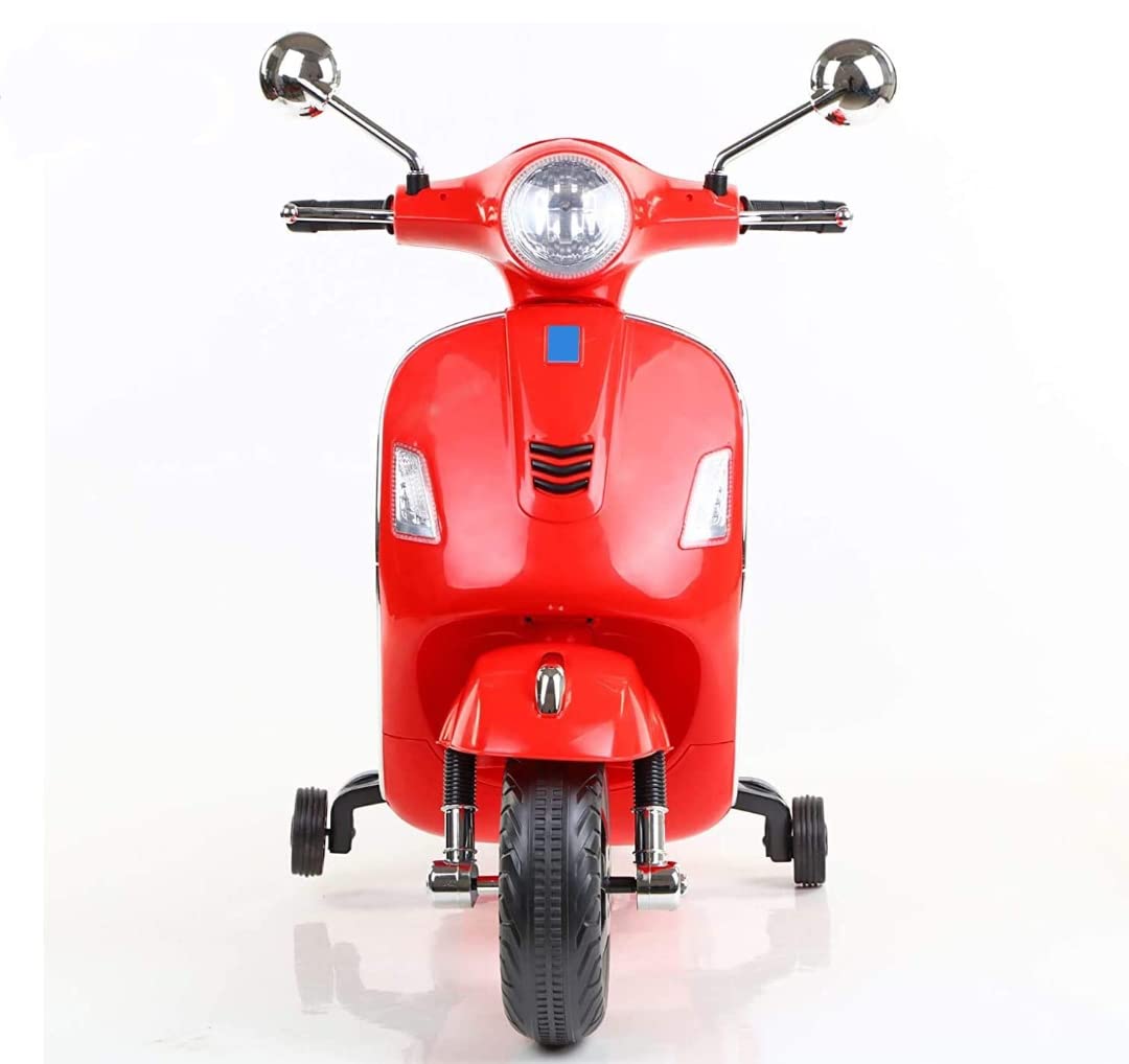 Electric Scooter for Kids | Scooter for Child | Battery Scooter with Foot Accelerator-Red