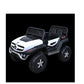 Battery Operated Ride on Jeep for Kids with Music, Lights and Swing- Electric Remote Control Ride on Jeep for Children to Drive of Age 1 to 6 Years-White