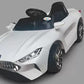 Battery Operated Car For KIDS| Ride on for Kids with Battery and Music System (White) Age 1 to 4 Years