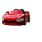 Letzride Battery Operated Ride On Masera Kids Car with Front Lighting System for Kids 1 to 2.5 Years-Red