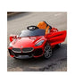 Battery Operated Electric Ride on Car for Kids with Rechargeable 12V Battery, Music, Lights and Swing (RED) 1 to 4 Year Kids