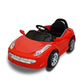 Letzride Electric Car with Double Motor, Lights, Bluetooth Remote and Double Battery Operated Ride on Car for Kids of Age 1 to 2.5 Years - Red