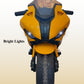 Yamaha RR Kids Electric Ride-On Motorcycle – 12V Battery Powered Yellow Sports Bike