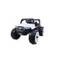 Battery Operated Jeep for Kids  KV695 Big Wheeler| The Electric Ride on Car with 2x6v Batteries, Music System Swing and Remote Jeep for 2 to 4 Years Children to Drive (White)