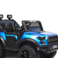 Ayaan Toys Battery Operated 4x4 Big Size Jeep 12V Battery Jeep Battery Operated Ride On -Blue Age 1 to 7 Years