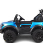 Ayaan Toys Battery Operated 4x4 Big Size Jeep 12V Battery Jeep Battery Operated Ride On -Blue Age 1 to 7 Years