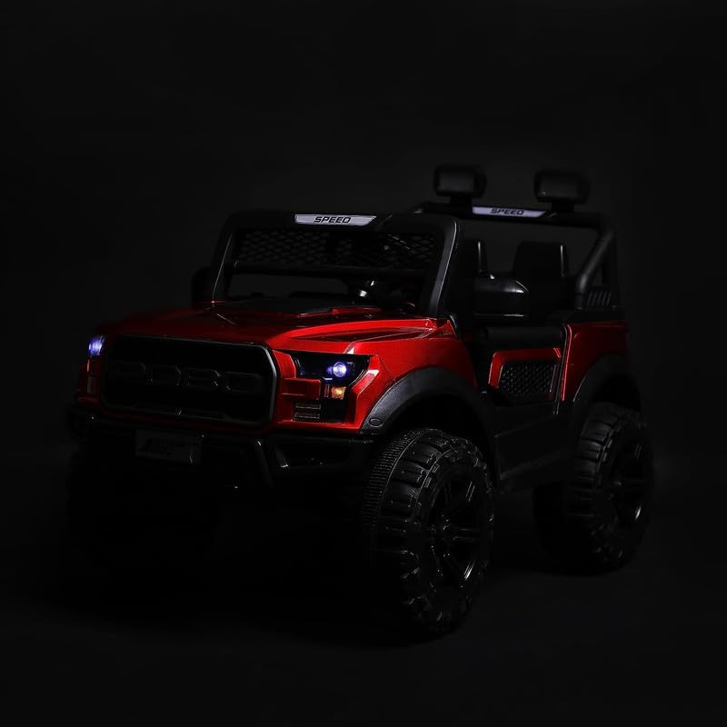 Battery Operated 4x4 Big Size Jeep 12V Battery Jeep Battery Operated Ride On -Red