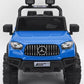 Electric Ride On MERC Jeep for Kids with Remote Control, Music Light 1-6 Yrs Jeep Battery Operated Ride On (Blue)