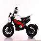 Electric Ride-on Bike for Kids | Battery-Powered Toy with LED Lights, Music, and USB Port | Battery Operated Bike - White,  1 to 4 Year Kids