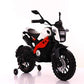 Electric Ride-on Bike for Kids | Battery-Powered Toy with LED Lights, Music, and USB Port | Battery Operated Bike - White,  1 to 4 Year Kids