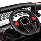 Electric Rechargeable Battery Operated V8 Biturbo Jeep Car for Kids 1 to 7 Years, Red