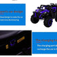 Battery Operated Jeep for Kids  KV695 Big Wheeler |- The Electric Ride on Car with 2x6v Batteries, Music System Swing and Remote Jeep for 2 to 4 Years Children to Drive (Blue)
