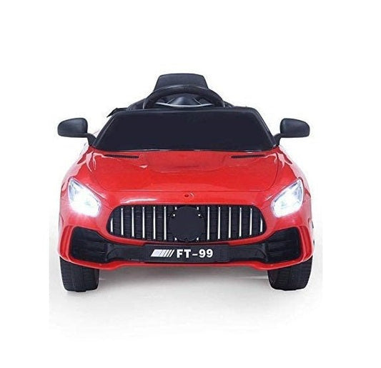 Letzride Famous Kids Ride on Car with 12V Battery, Music and Swing Option, Parental Remote-Red Age - 1 to 4 Years